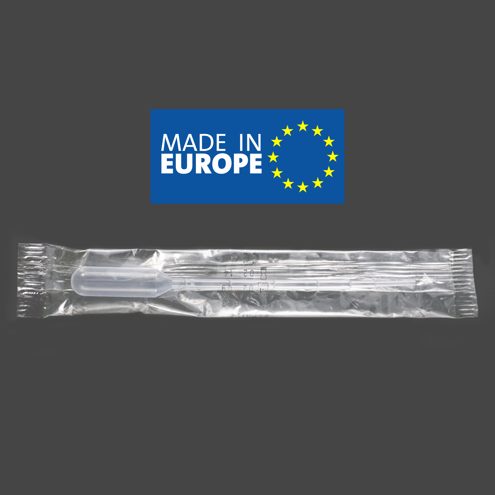 Піпетка Пастера 1 мл, стерильна, в інд. упаковці з PE, F.L.MEDIСAL s.r.l, Італія.